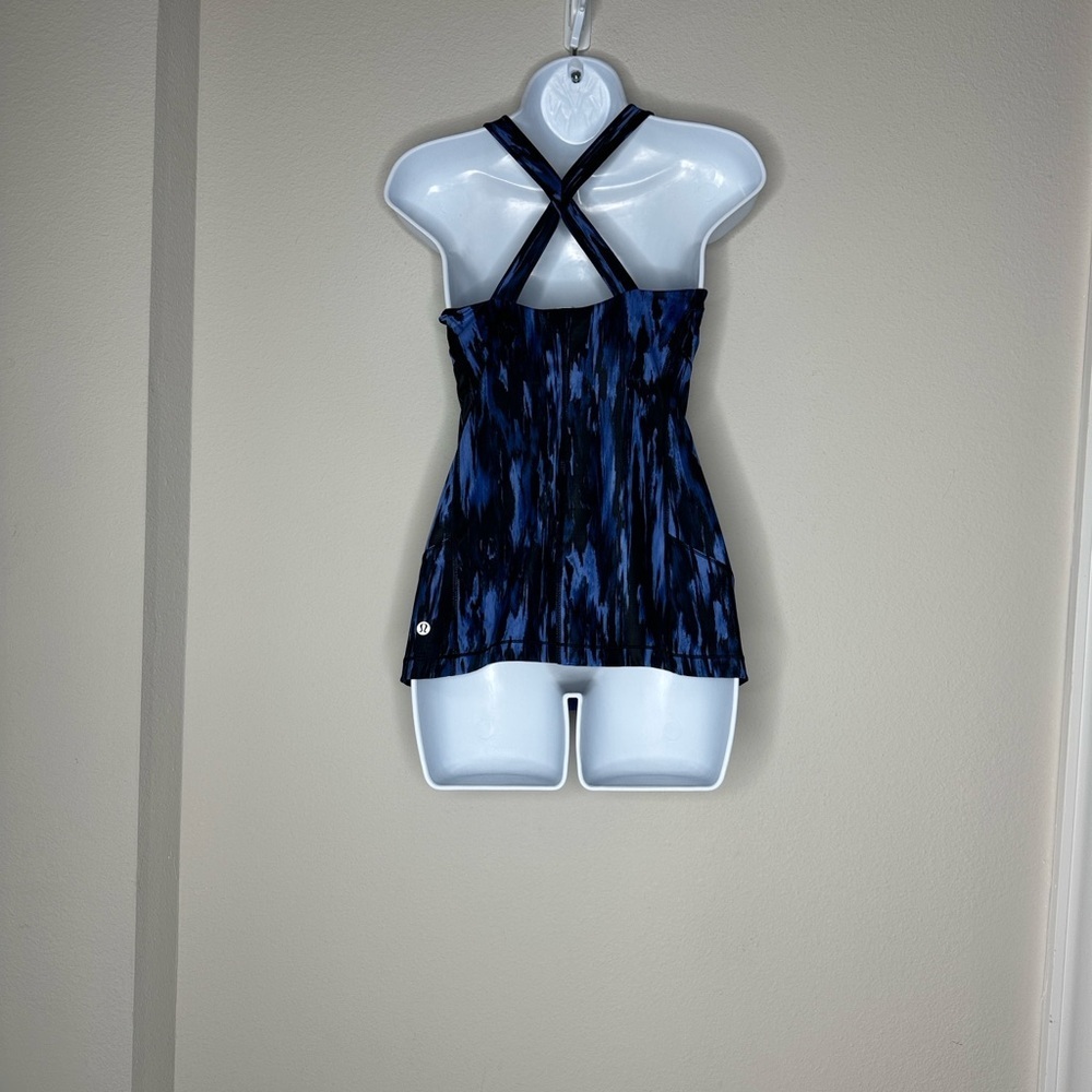 lululemon athletica Blue and Black Tank Top - Picture 2 of 4